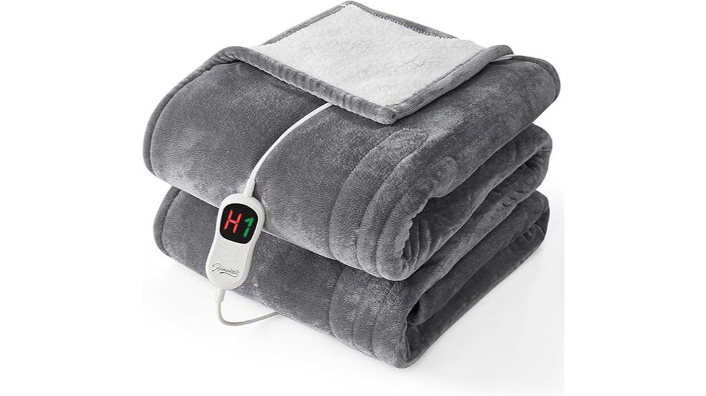 twin sized heated blanket