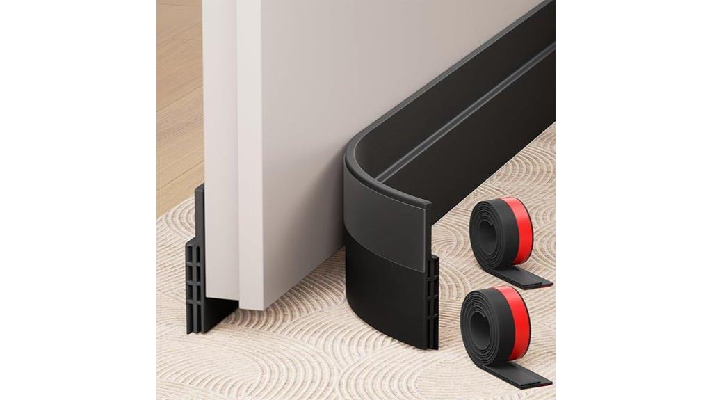 two door draft stoppers