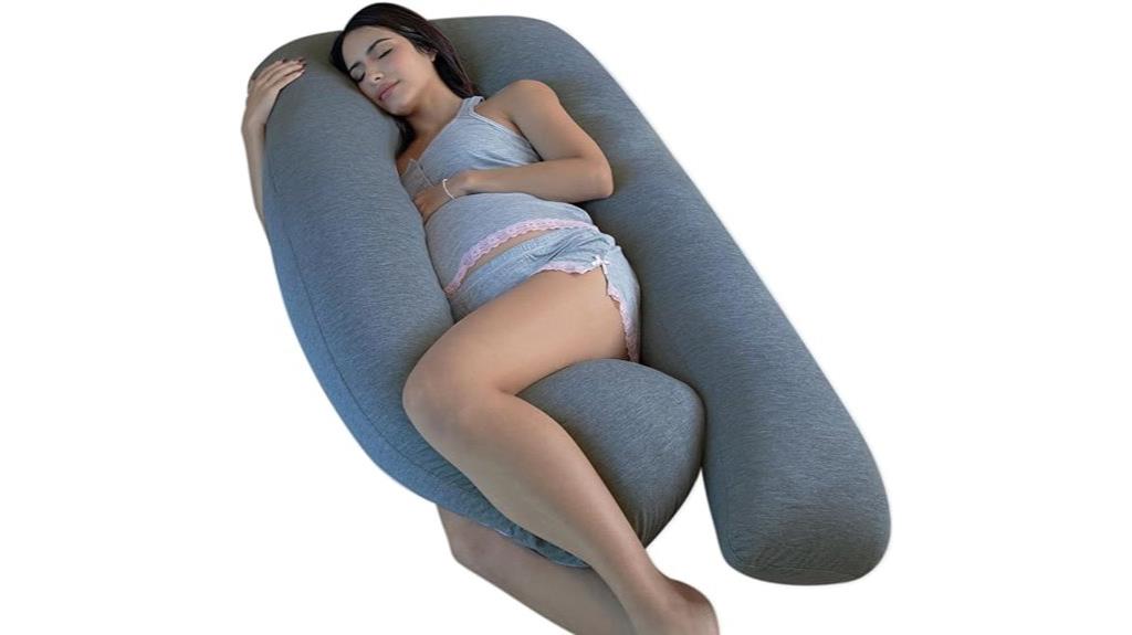 u shape full body pillow