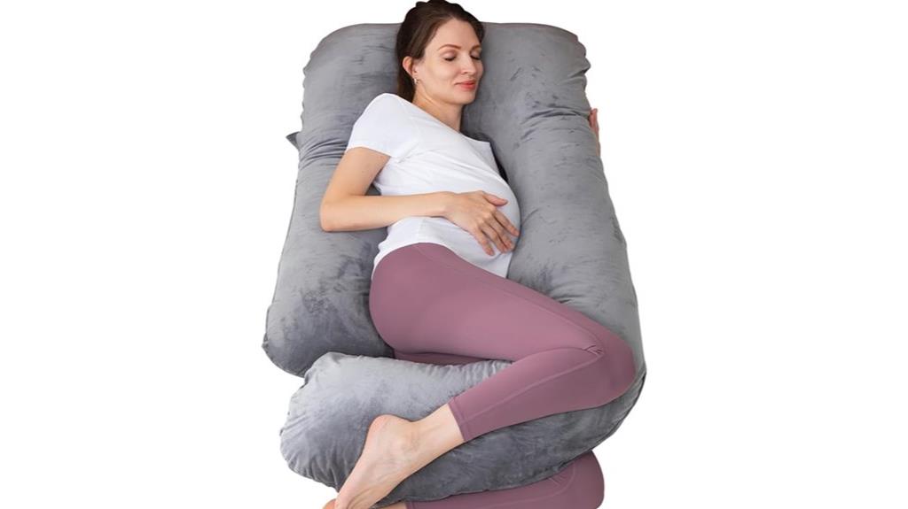 u shaped full body pillow