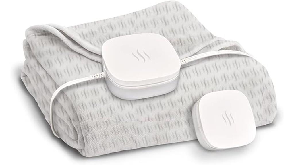 under blanket electric heating pad