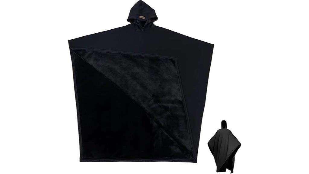 unisex oversized cloak hoodie