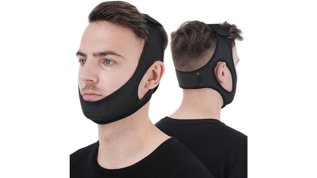 upgraded anti snore chin strap