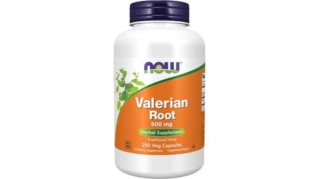 valerian root herbal capsules