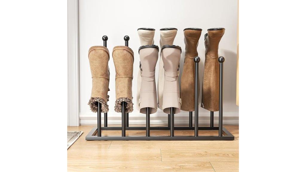versatile black shoe organizer
