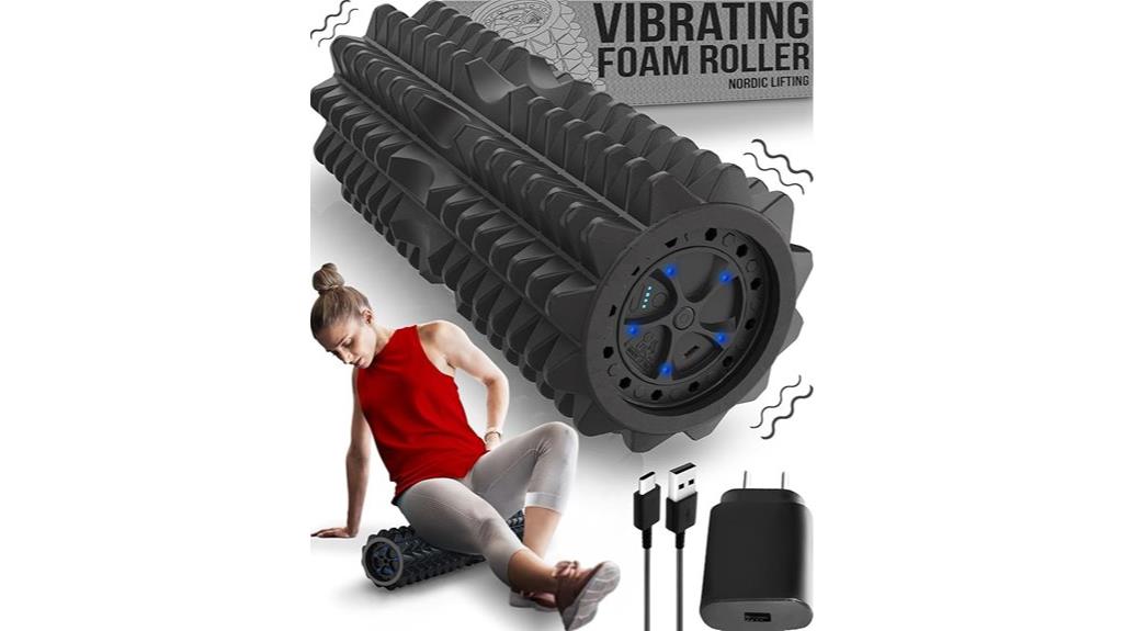 vibrating foam roller features