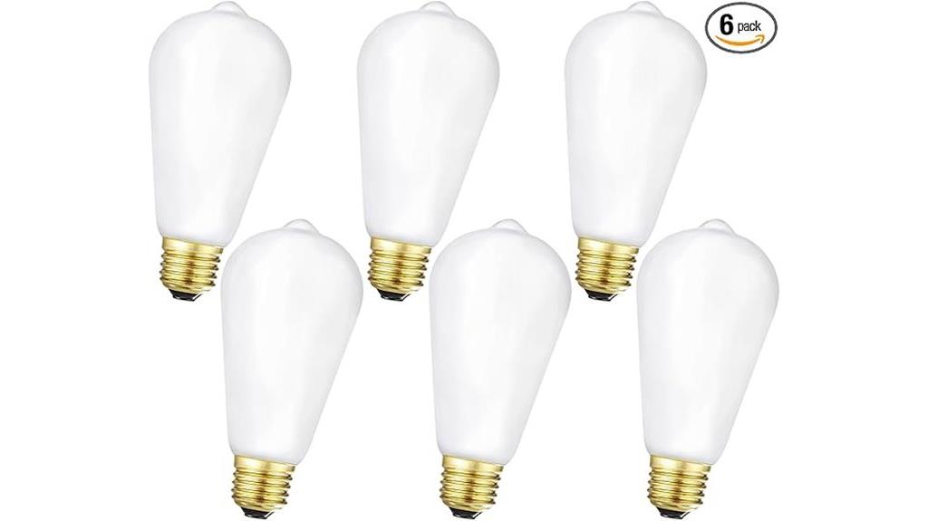 vintage led edison bulb pack