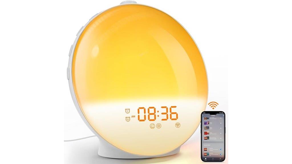 wake up light alarm