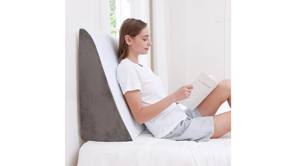 washable wedge pillow cover