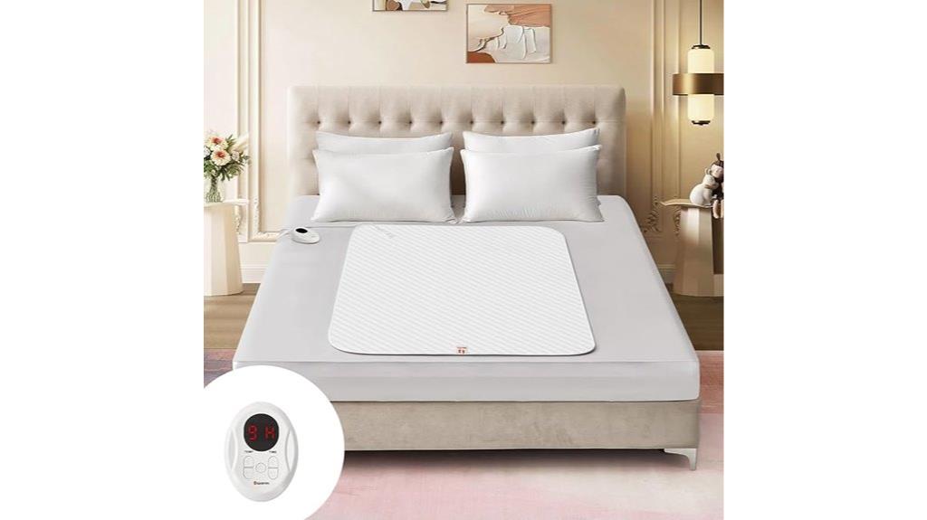 waterproof heated mattress pad