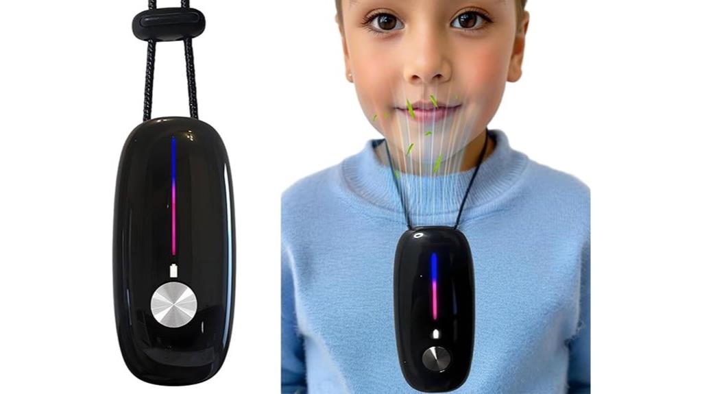 wearable portable air purifier