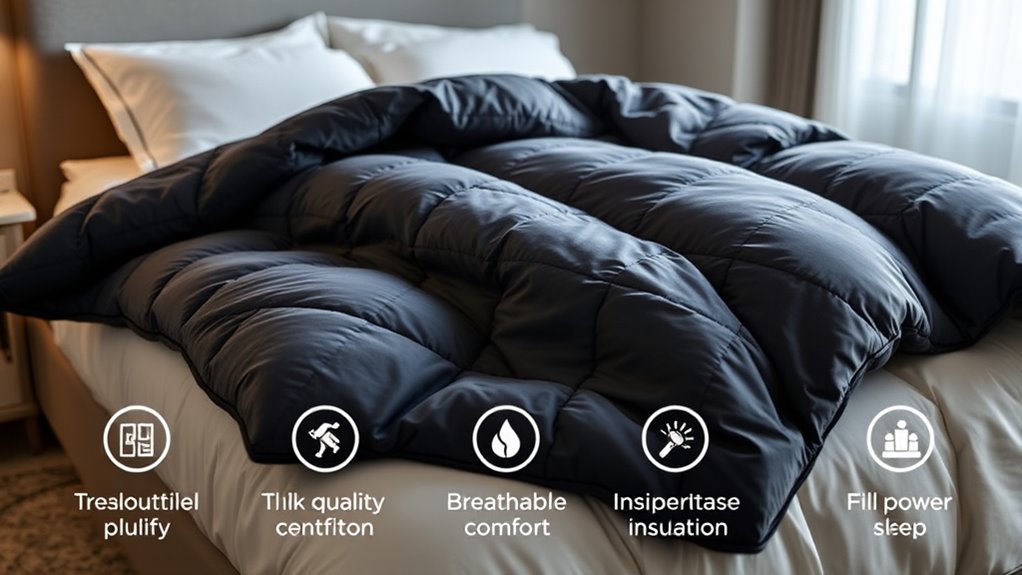 winter comforter considerations