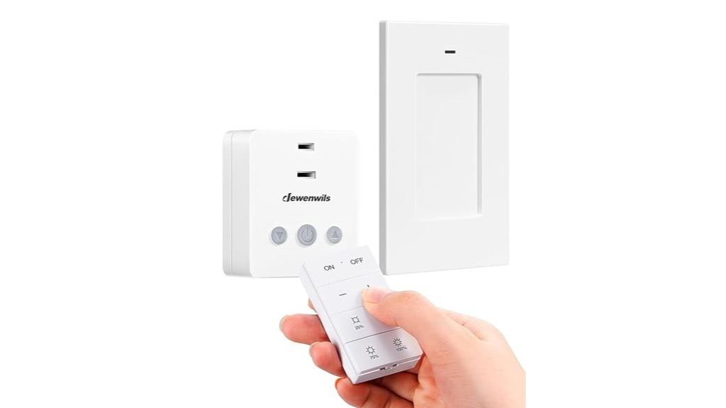 wireless indoor lighting dimmer