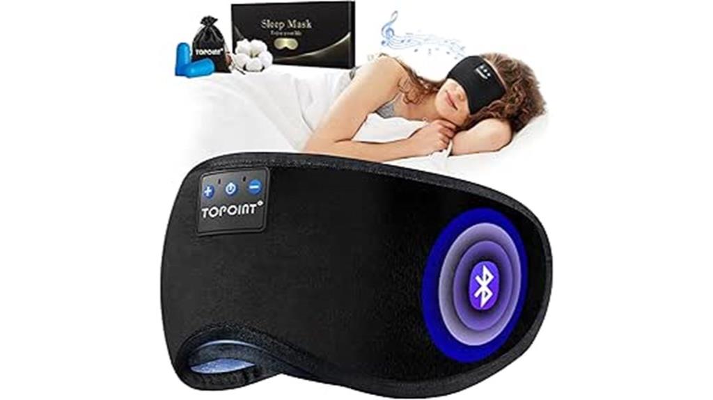 wireless sleep mask headphones