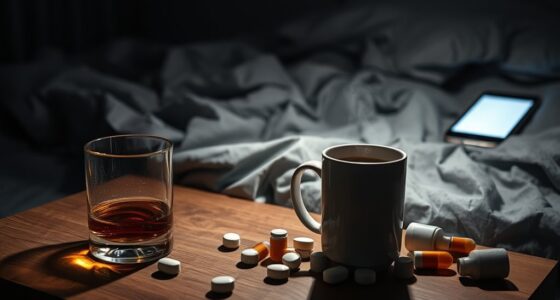 alcohol caffeine impair sleep