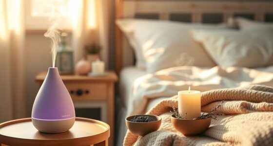 aromatherapy enhances relaxation sleep