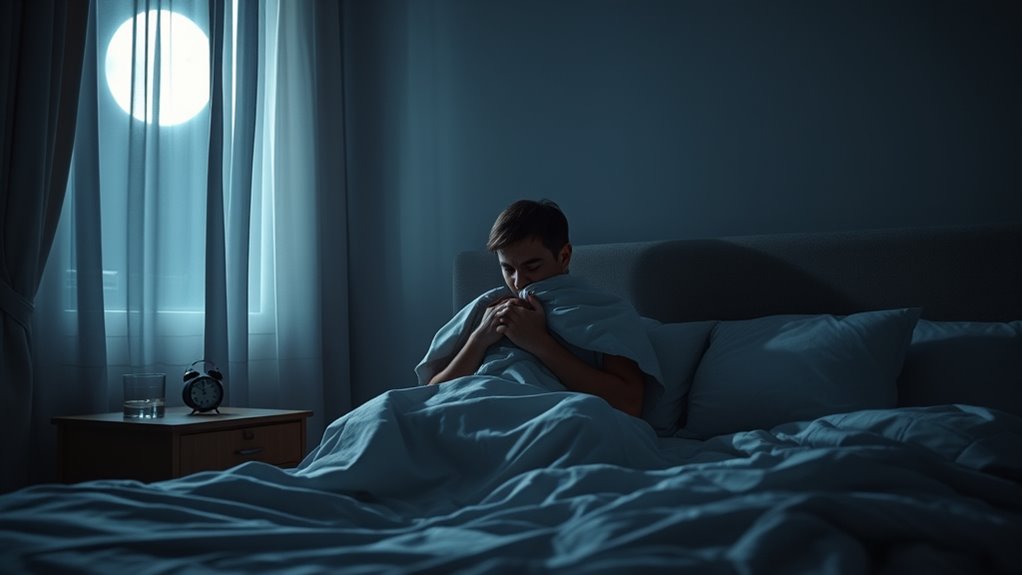 calm bedtime sleep environment