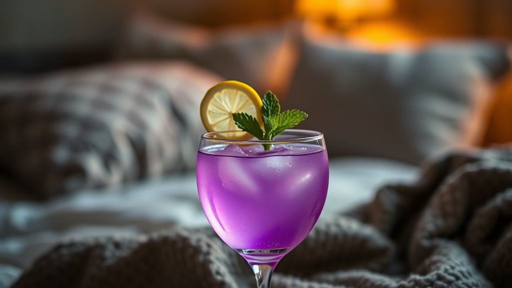 calming bedtime ritual drinks