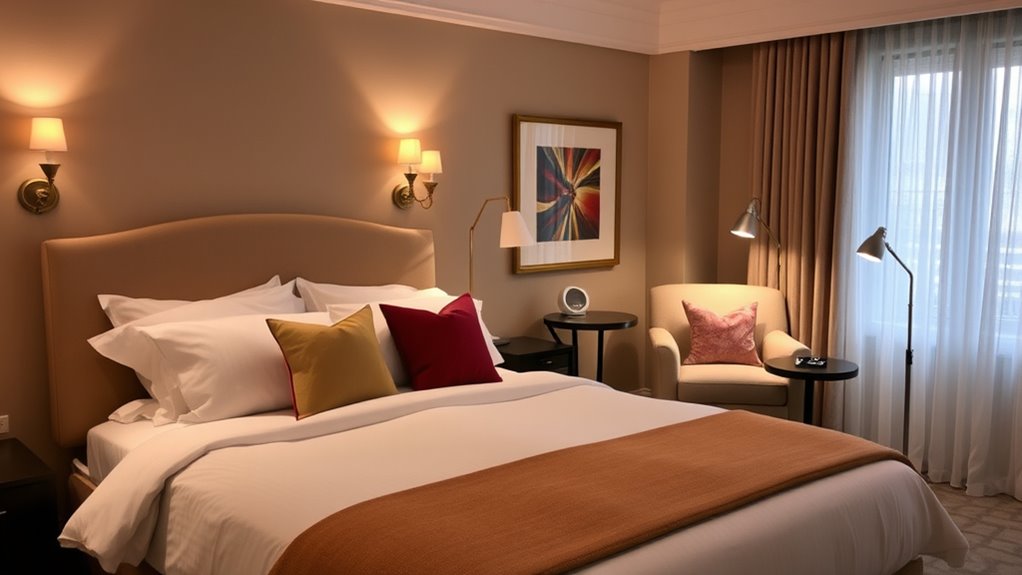 comfortable private guest retreat