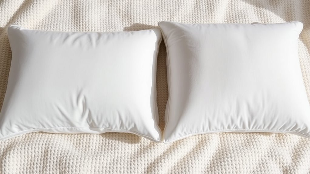 down vs alternative pillows comparison