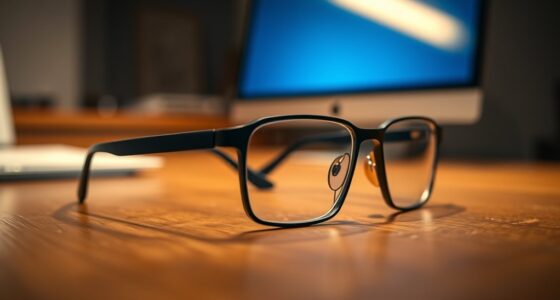 glasses reduce sleep disruption