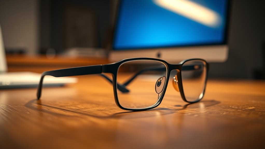 glasses reduce sleep disruption