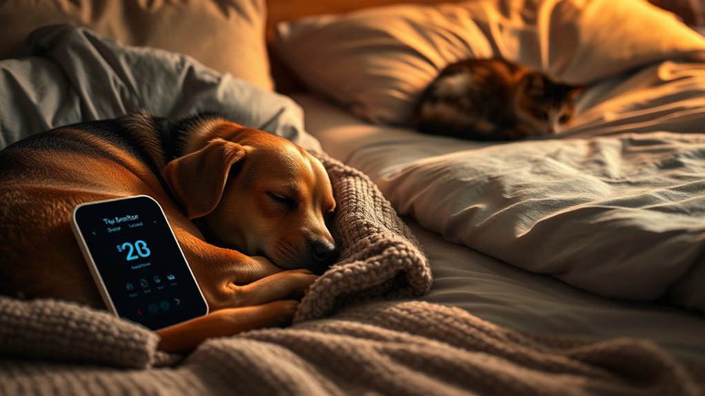 monitor pet sleep patterns