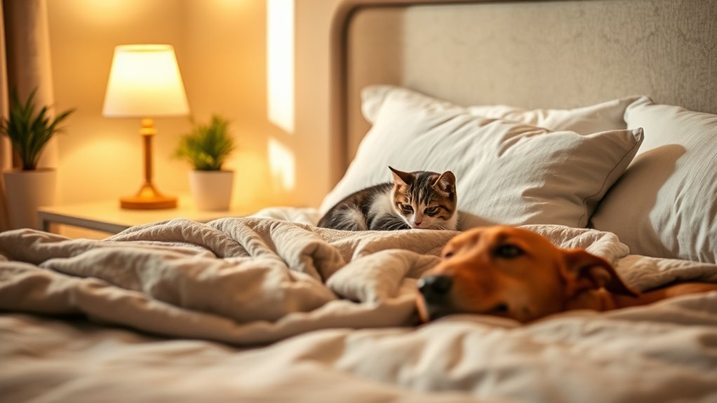 pets in bedroom sleep tips