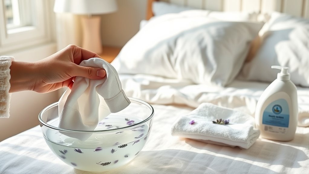 pillow and bedding maintenance