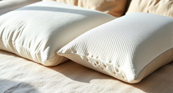 pillow material comparison choice