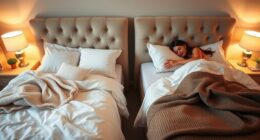 separate beds improve sleep