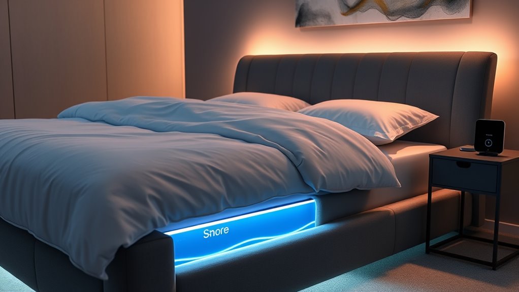 smart beds auto adjusting snore detection