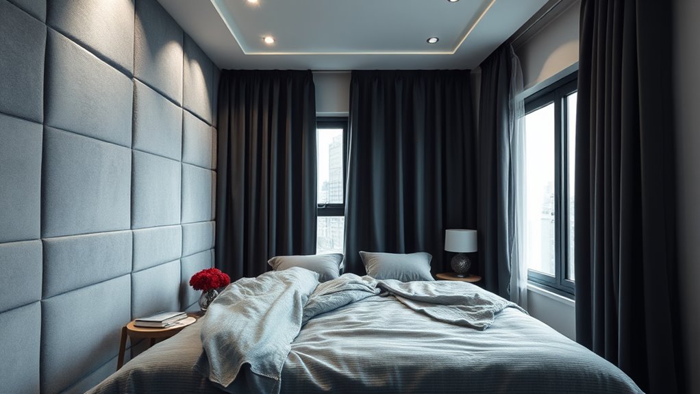 soundproofing bedroom with panels