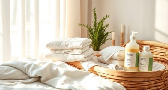 sustainable bedding laundry tips