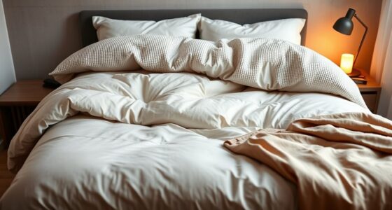 temperature controlled sleep coverings