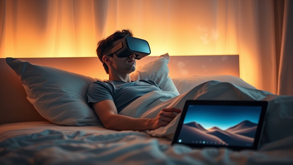 virtual relaxation for sleep