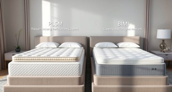 weight bmi influence mattress