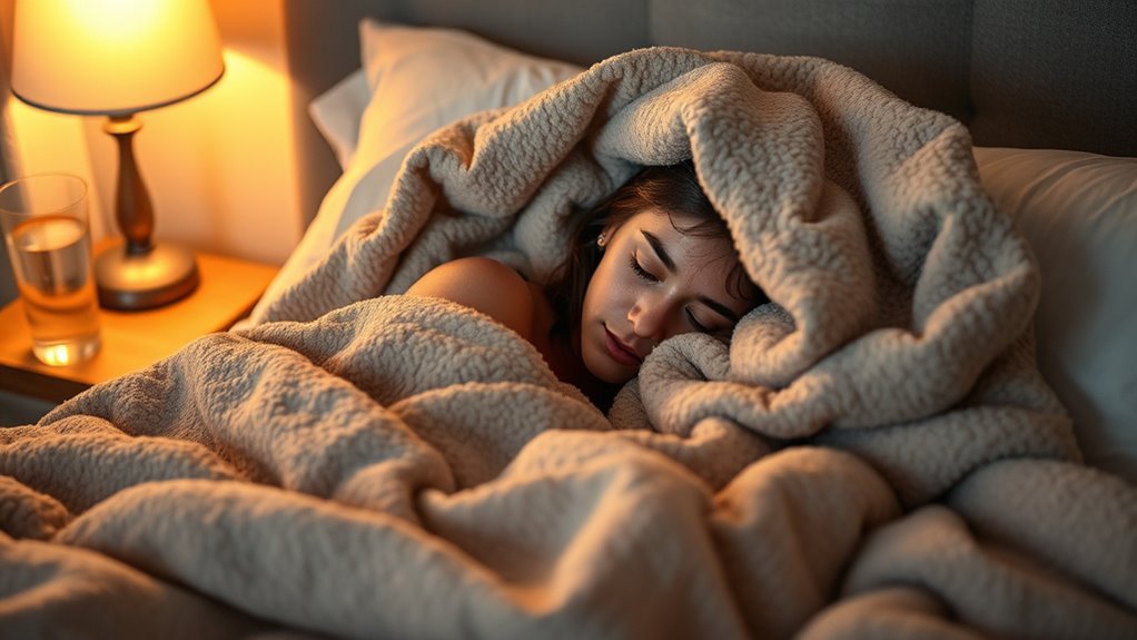 weighted blankets ease anxiety