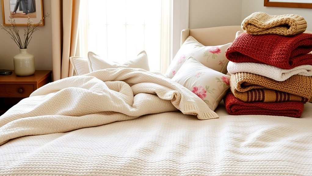 year round bedding transitions