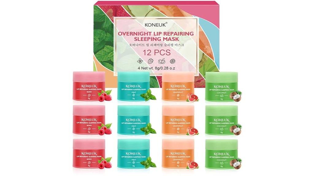 12 pack lip mask set