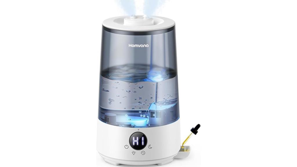 bedroom humidifier with large capacity