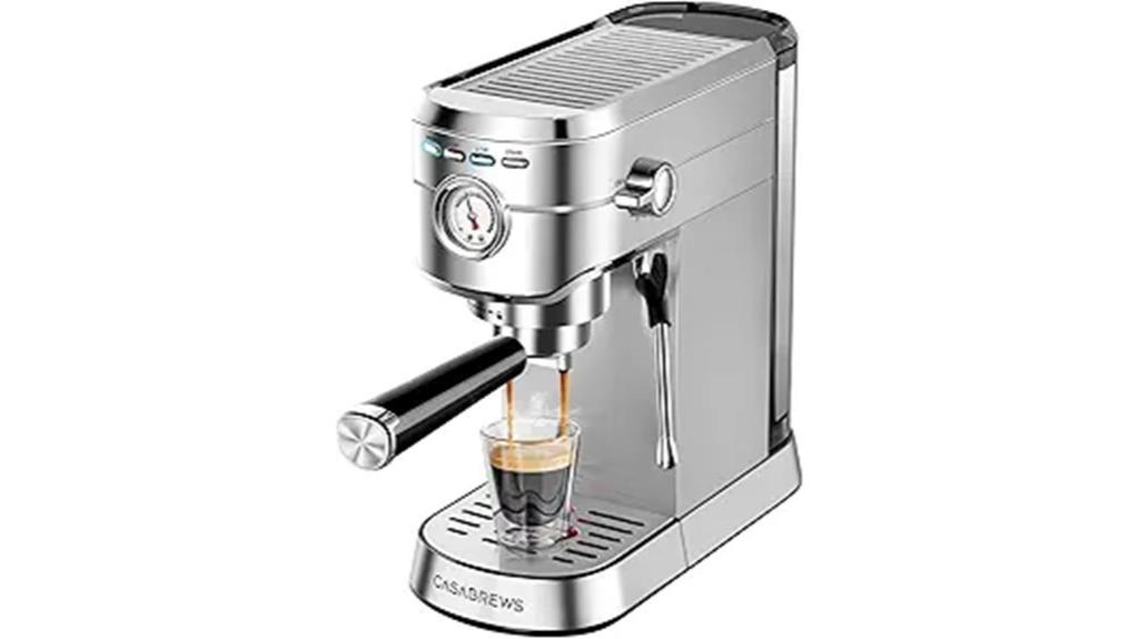 casabrews espresso steam frother