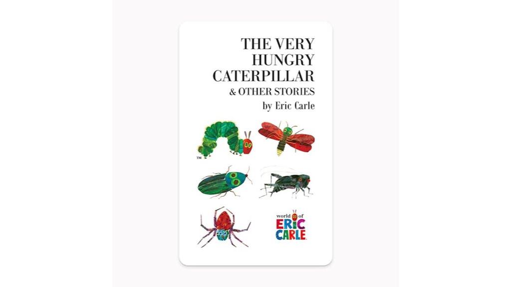 caterpillar themed children s audio card