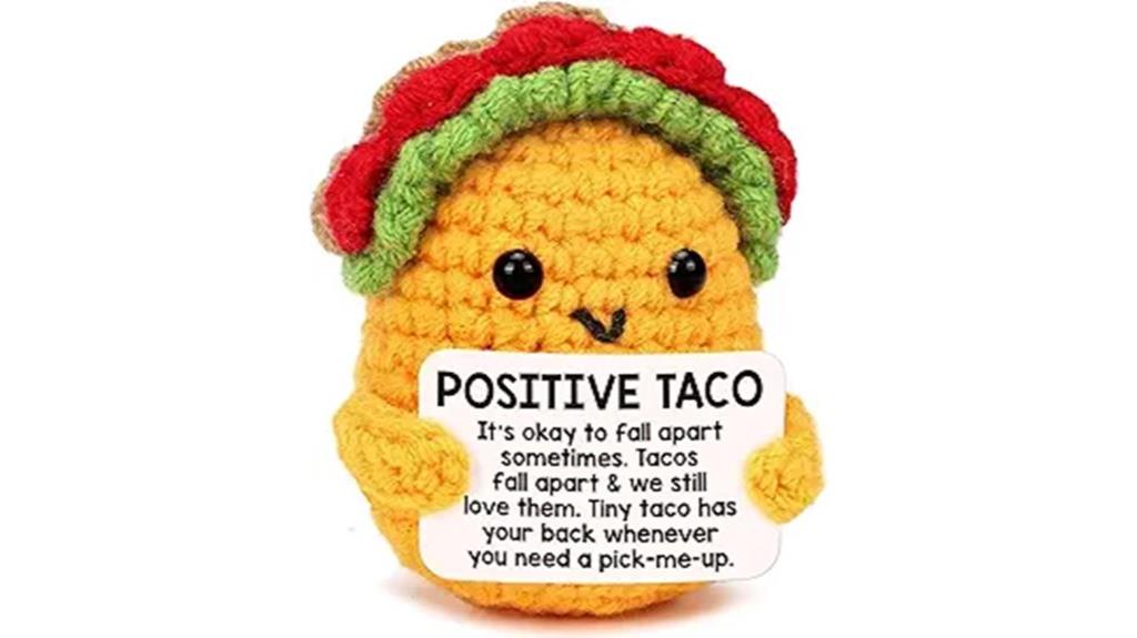 cute crochet taco gifts