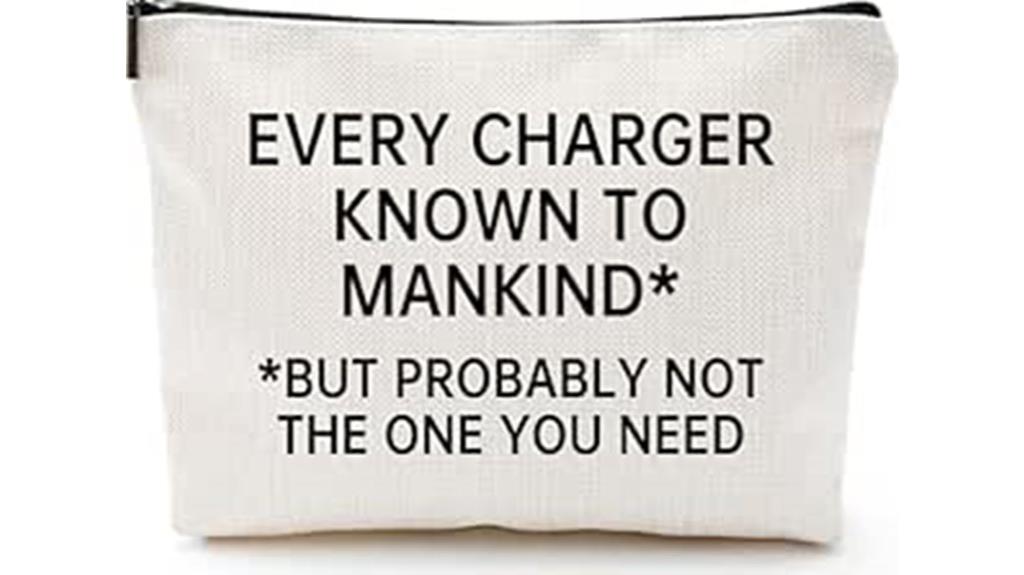 electronic accessories travel pouch