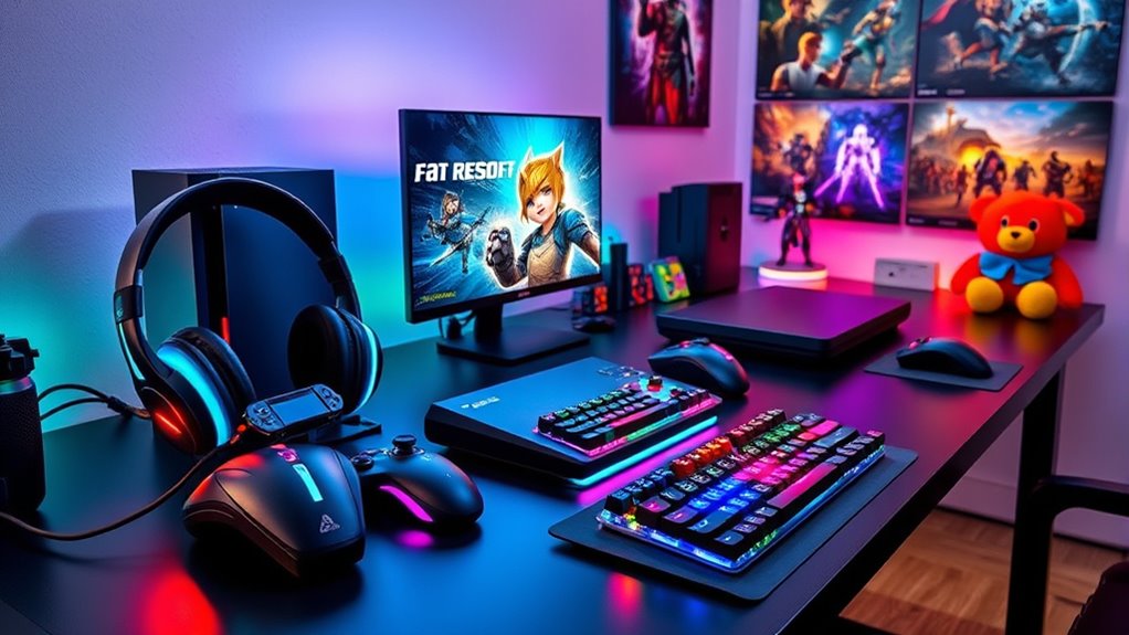 gamer interests quality presentation