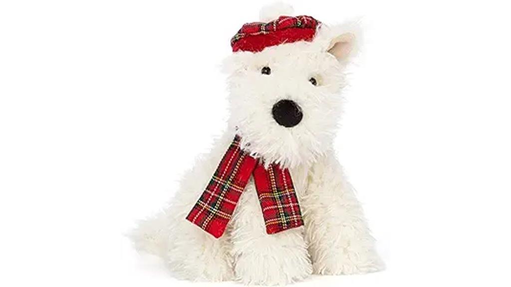 jellycat winter munro dog