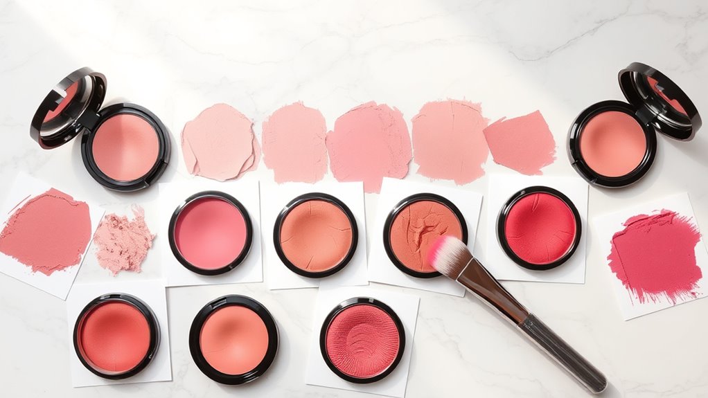 key factors for blush selection