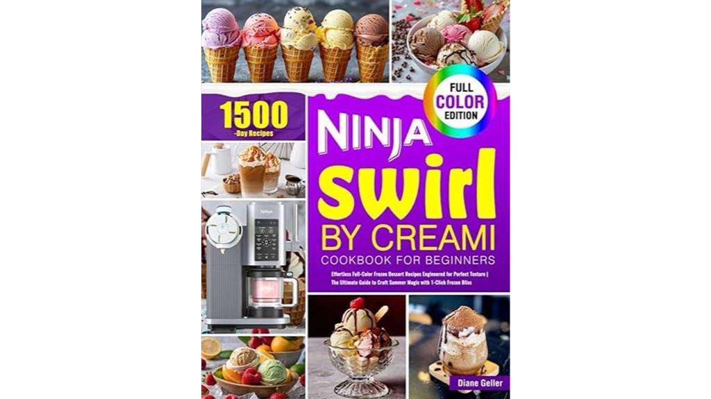 ninja swirl creami cookbook