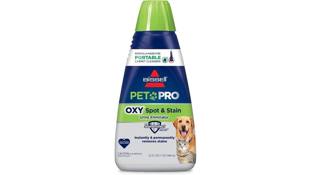 pet stain removal solution